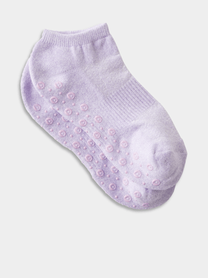 Women's Cotton On Purple Performance Studio Socks