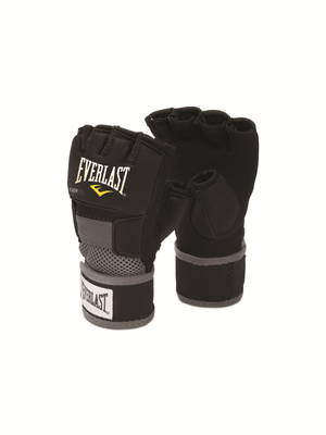 Everlast Evergel Black Extra Large Hand Wraps