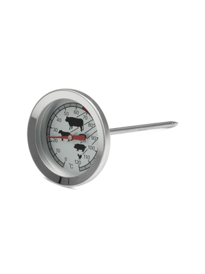 stainless steel meat thermometer