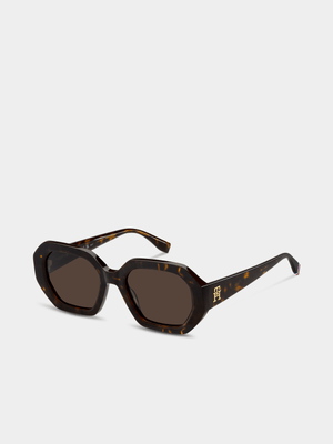 Tommy Hilfiger Havana 52 Sunglasses