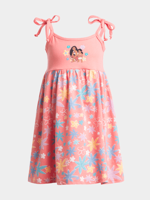 Jet Younger Girls Coral Moana Dress