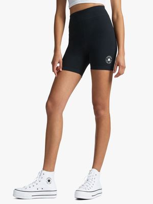 Converse Women's Black Bike Shorts