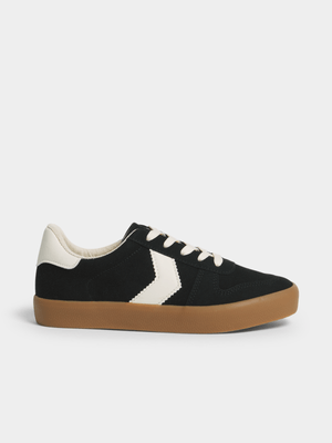 Jet Older Boys Black/White Sneakers