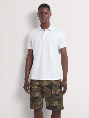 Fabiani Men's Zipped Utility Camo Short