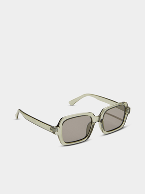 Men's Cotton On Green The Cruiser Sunglasses