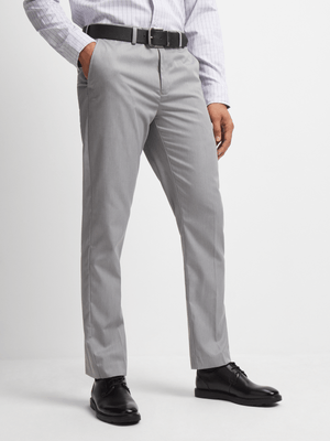 Jet Men's Grey Melange Trousers