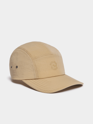 Men's Relay Jeans Nylon Curved Camper Tan Peak Cap