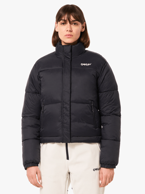 Women's Oakley Black Tnp Puffy Jacket