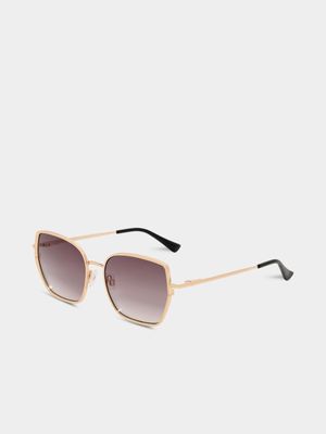 Carolina Lemke Berlin Matt Gold SOPHIE 54 Sunglasses