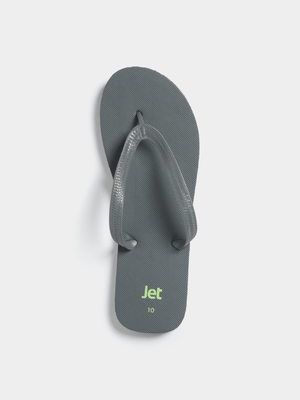 Jet Men's Grey/Sage Flip Flops