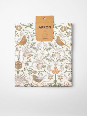 Pretty Birds Apron Natural