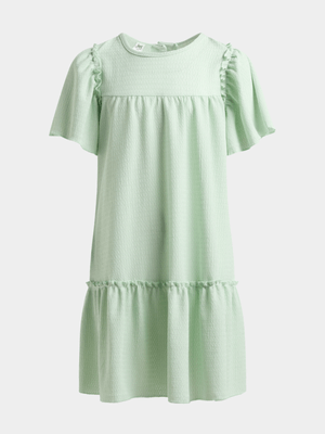 Jet Older Girls Olive Dress