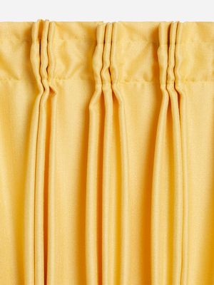 Jet Home Harvest Gold Lyra Tape Top Curtain