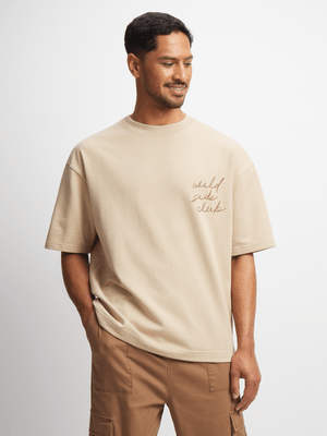 Jet Men's Stone Oversized T-Shirt