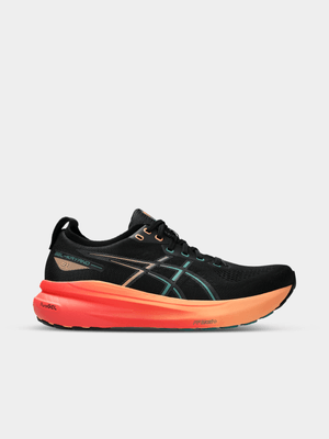 Mens Asics Gel-Kayano 31 Black/Rainy Lake Running Shoes