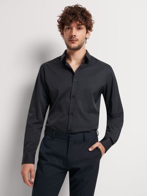 Men's Markham Premium Stretch Black Shirt