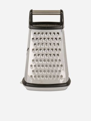 grater square 4 sided w/storage container