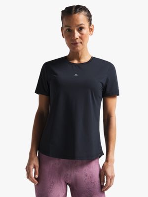 Womens TS-ACTV8 Black Performance Tee