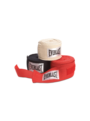 Everlast 3pk 120" Black/Red/White Hand Wraps