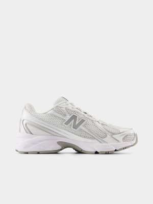 New Balance Men's 740 White/Silver Sneaker