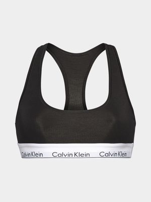 Women's Calvin Klein Black  Bralette