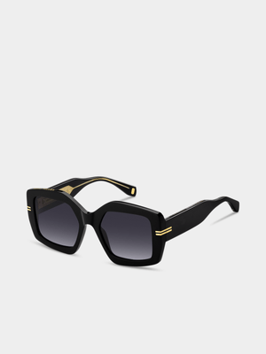 Marc Jacobs Black Crystal 53 Sunglasses