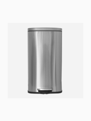 @Home Paris Pedal Bin Stainless Steel 30L