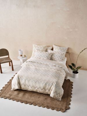 Linen House Suki Duvet Cover Set Nutmeg