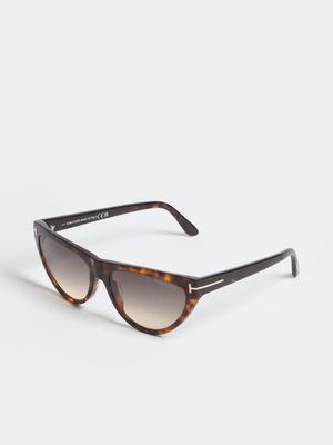 Tom Ford Dark Havana 56 Sunglasses