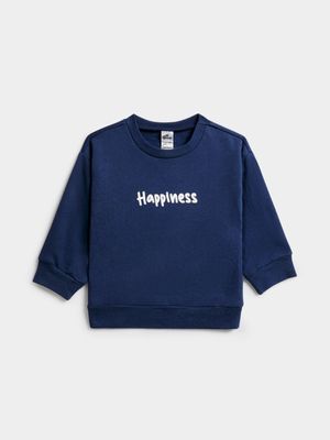 Jet Toddler Boys Navy Happiness Active Top