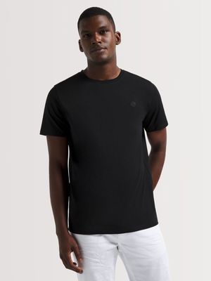 Fabiani Men's 2-Pack Crew Neck Black T-Shirt