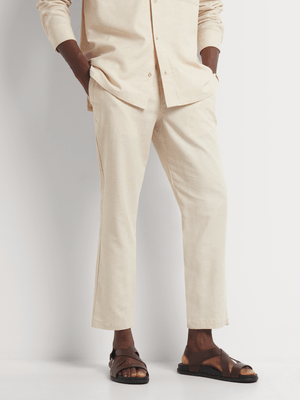 Men's Markham Linen Natural Pant