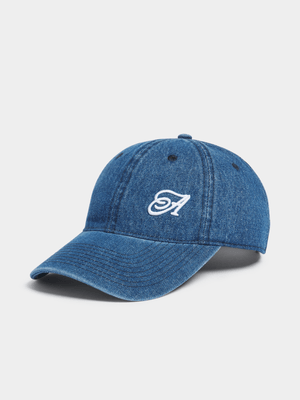 Archive Unisex Denim Peak Blue Cap