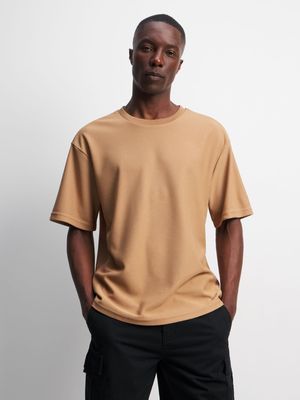 Men's Natural Textured T-Shirt