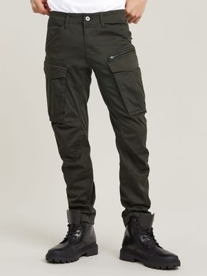 G-Star Men's Rovic Zip 3D Regular Tapered Dark Green Pants