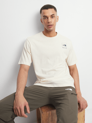 The North Face Men's Coordinates Ecru T-Shirt