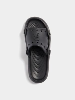 Men's Relay Jeans Chunky Rubber Black Slides