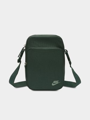 Nike Unisex Heritage Crossbody Green  Bag