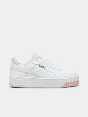 Junior Pre-School Puma Jada Holo 2.0 White/Pink Sneakers