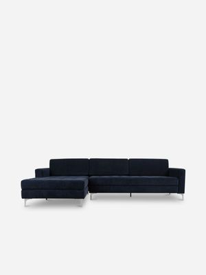 Harvard Corner Unit LHF Danny Navy Couch