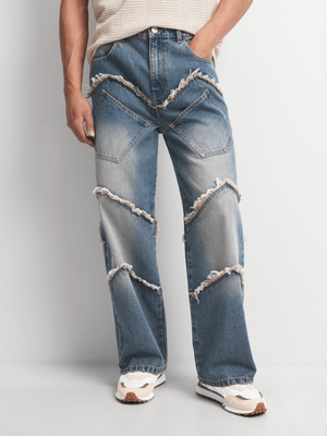 Men's Tinted Straight Leg Jeans