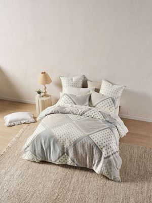 Linen House Avene Duvet Cover Set Cloud