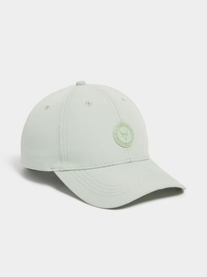 Men's Light Green Peak Cap