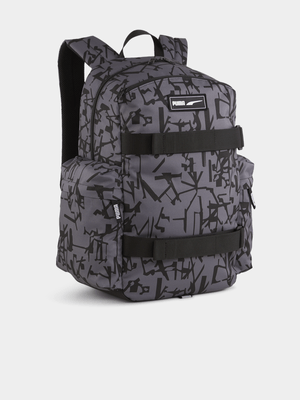 Puma Unisex Deck Black/Grey Backpack