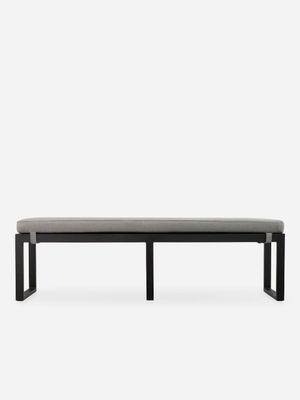 Malaga Bench / Coffee Table 180cm Black