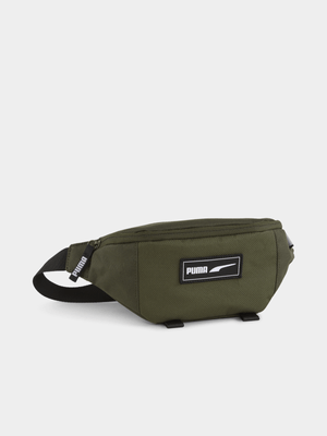 Puma Unisex Deck Green Waist Bag