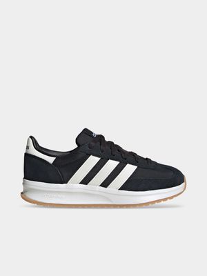 Womens adidas Run 72 Black/White Sneakers