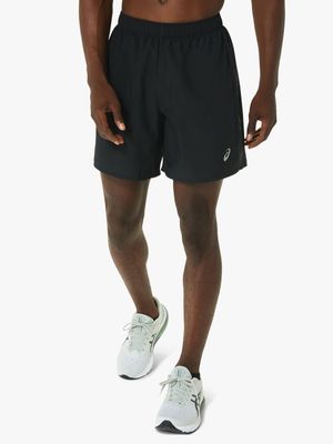 Mens Asics Icon Black Shorts