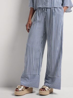 Broad Hem Wide Leg Washer Pants