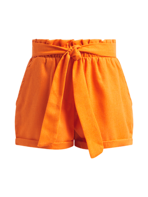 Jet Younger Girls Orange Shorts